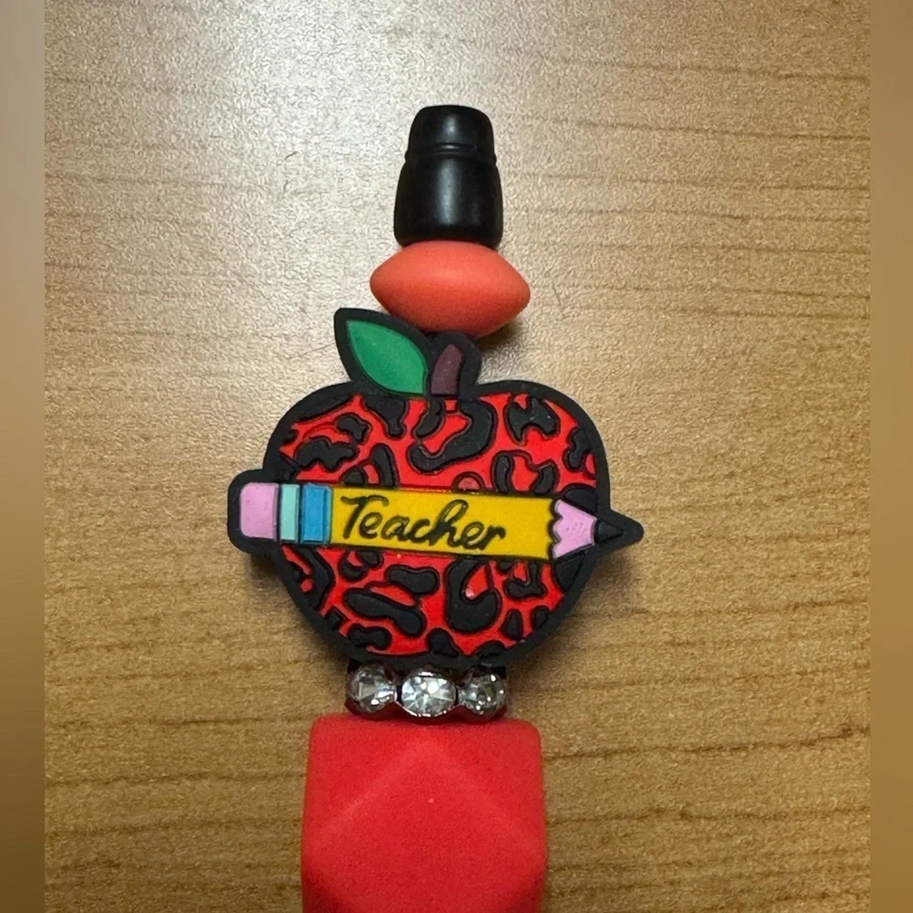 Teacher Focal Beaded Pen